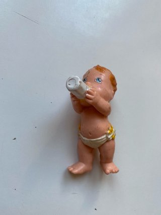 Conjunto de 5 Miniaturas Bebés Vintage Gallop
