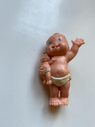 Conjunto de 5 Miniaturas Bebés Vintage Gallop