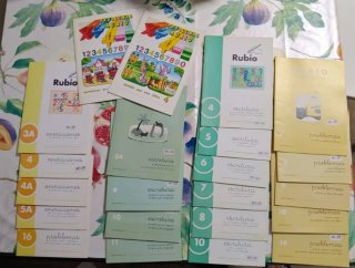 Lote 22 cuadernillos rubio