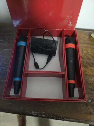 Micrófonos Singstar Karaoke (2 unidades)