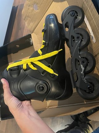 Patines FR Skates FRX 80 Black con Protecciones