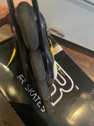 Patines FR Skates FRX 80 Black con Protecciones
