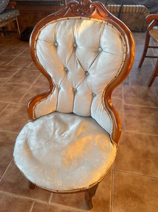 Sillón Isabelino Victoriano