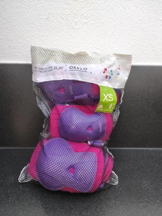 Patines Oxelo Ajustables con Set de Protecciones