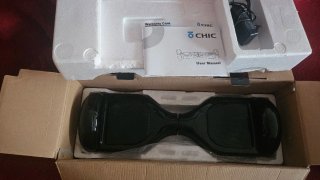 Hoverboard Negro con Carcasa Nueva