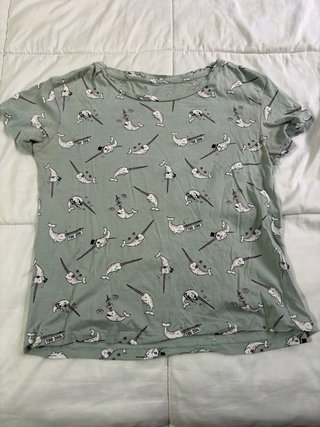 Camiseta Estampada de Narvales