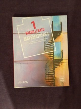 Matemáticas I, 1 Bachillerato