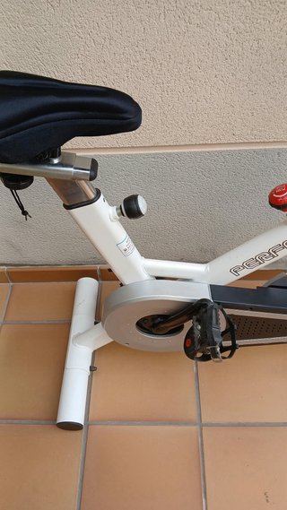 Bicicleta Estática Blanca