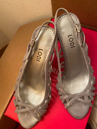 Zapatos LODI plateados