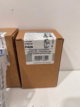 2 Módulos BTicino MyHOME F428