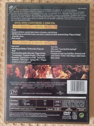 DVD La Momia (Edición 2 Discos)