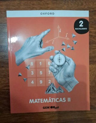 Matemáticas II, 2 Bachillerato, Geniox Pro