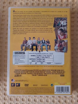 DVD Pequeña Miss Sunshine