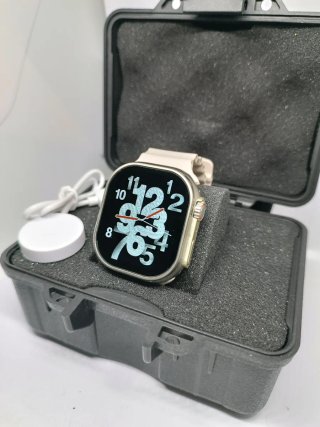 Smartwatch T900 Ultra 3 Aluminio Cerámica Plata