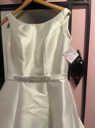 Vestido de novia blanco sin estrenar
