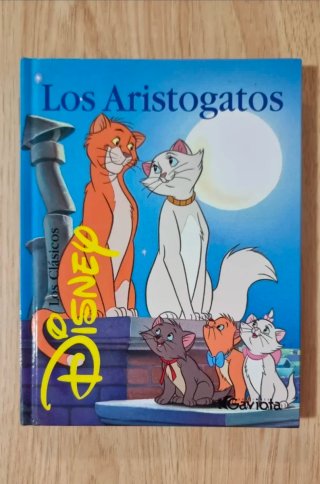 Clásico cuento Disney. "Los Aristogatos". GAVIOTA.