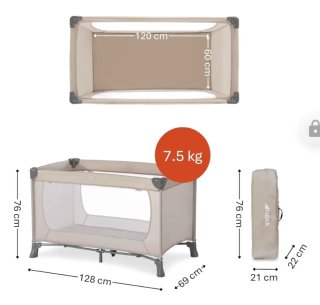 Cuna de Viaje Hauck Dream n Play