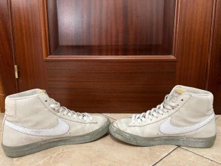 Nike Blazer Mid Zapatillas Beige/Blanco