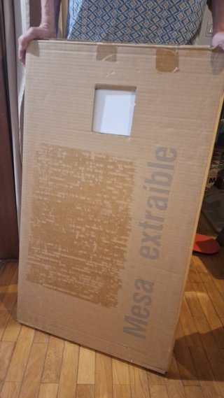Mesa extraíble de pared
