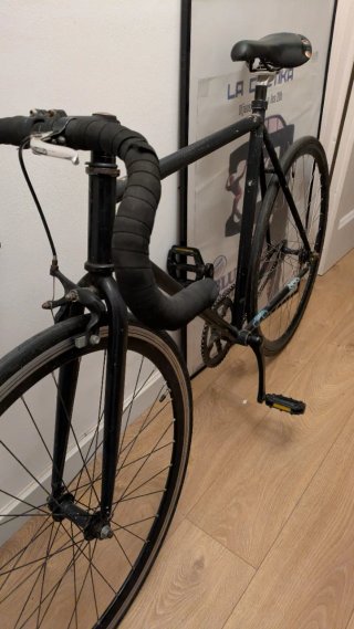 Bicicleta Fixie / Single Speed Negra