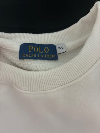 Sudadera Ralph Lauren Blanca