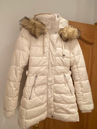 Abrigo de plumas Zara