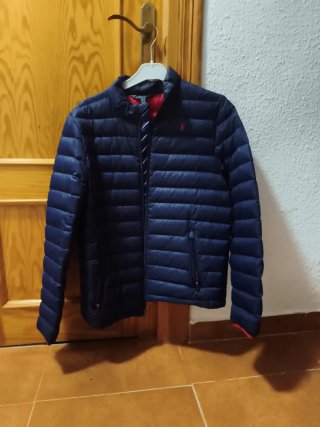 Chaquetón Elegante Ralph Lauren Azul