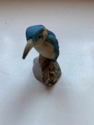 Miniatura Pássaro Vintage Capodimonte