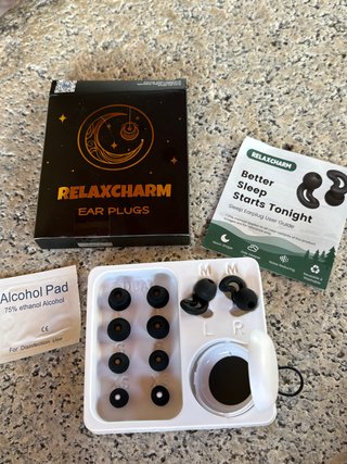 Tapones Oídos Relaxcharm Negros