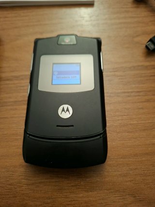 Motorola RAZR V3 Negro/Plateado