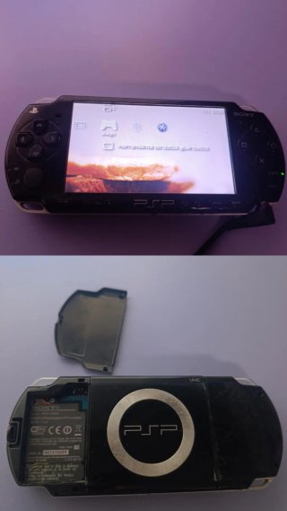 2 Consolas Sony PSP (1004 y 2004) Negras
