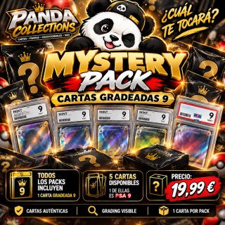 Mystery Pack Pokémon - 1 Carta Gradeada 9