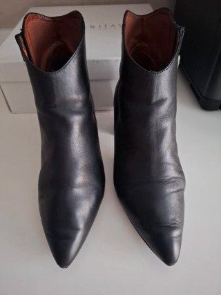 Botines Hispanitas Negros Mujer T.39