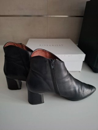 Botines Hispanitas Negros Mujer T.39