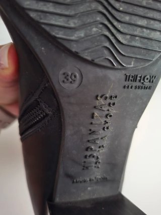 Botines Hispanitas Negros Mujer T.39
