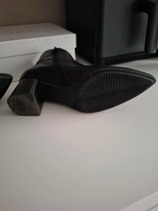 Botines Hispanitas Negros Mujer T.39