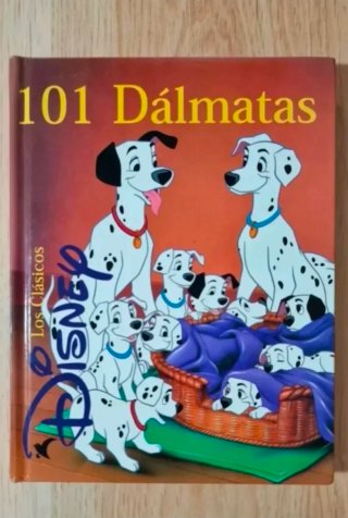 Clásico cuento Disney. "101 Dálmatas". GAVIOTA.