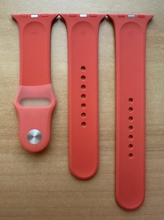 Apple Watch 44mm. Clementine Sport Band