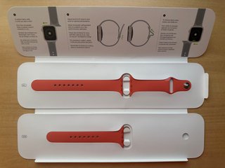 Apple Watch 44mm. Clementine Sport Band