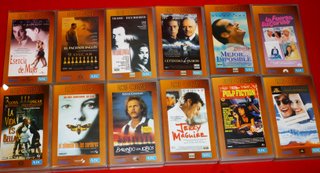Lote 12 VHS Los Oscar Películas