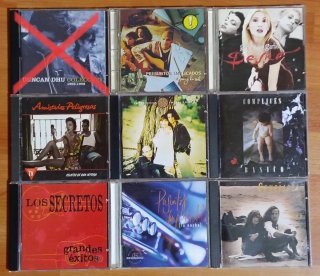 CDs de Pop-Rock Español. 4€ c/u