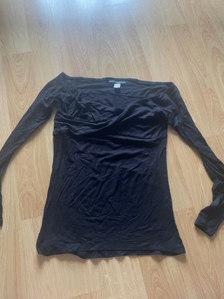 Camiseta Manga Larga Urban Negra Talla M