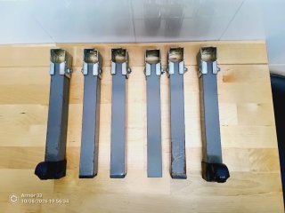 Set de 6 Patas para Somier
