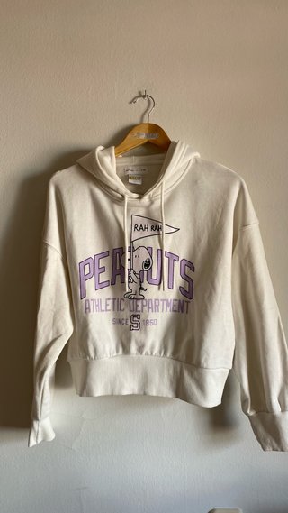 Sudadera Blanca con capucha