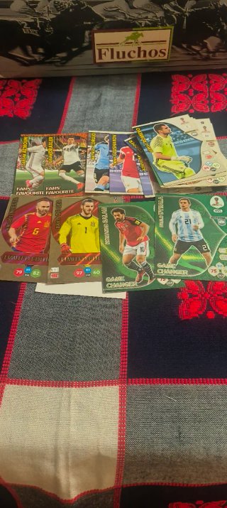 Cartas Futbol Adrenalyn Mundial Rusia 2018