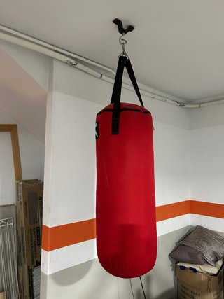 Saco de boxeo rojo 14kg