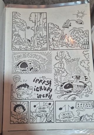 Cómic original inédito de Antonio Gago