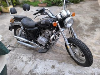 Moto Cruiser Vista 125cc Negra