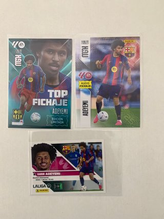 Cromos Panini Karim Adeyemi FC Barcelona Panini