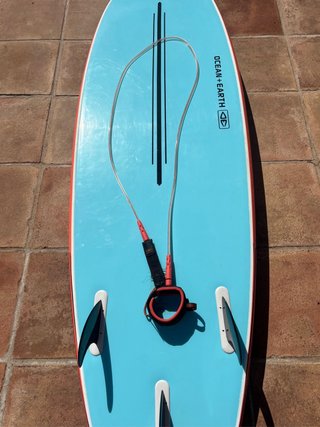 Tabla Surf Ocean & Earth Ezi Rider 6'6 y funda